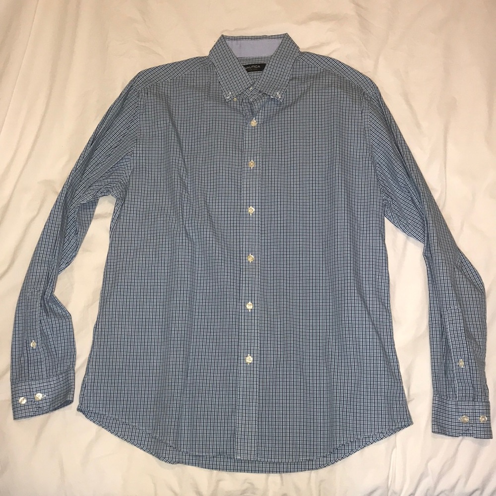 Nautica Long Sleeve Button Down